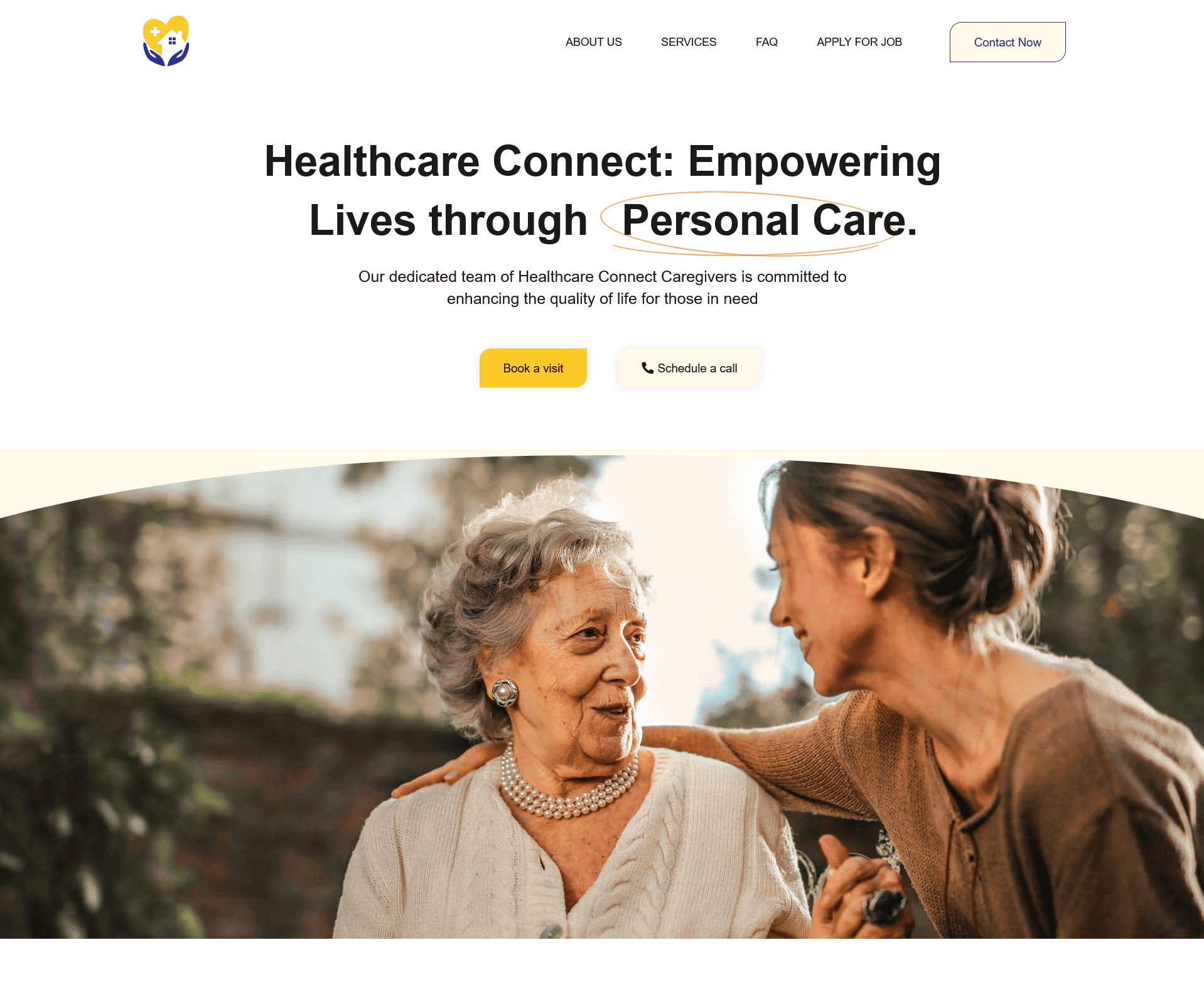 Screenshot 2023 10 19 at 15 43 36 Healthcare Connect Personal Care Services – A Passion for Putting Patients First