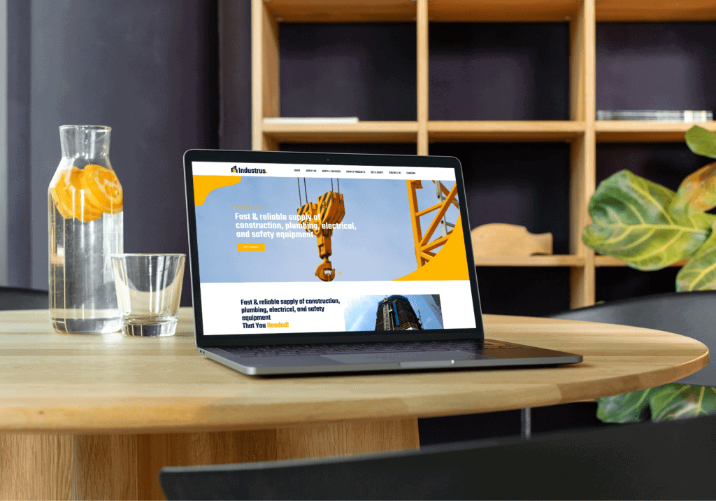 E-commerce website design for industrial supply company by Winnipeg web designer Mostofa Faysal